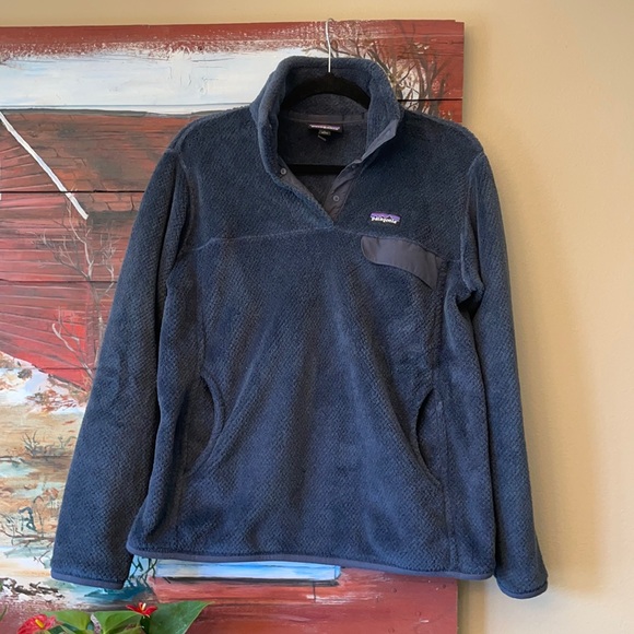 Patagonia Sweaters - Patagonia Re-Tool snap-T fleece pullover